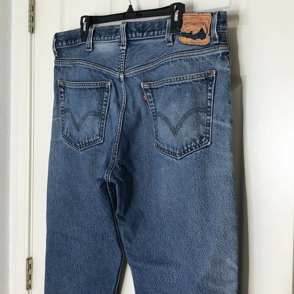 🛤️Levi's 505 Men's Jeans | Blue | 40W x 32L - Picture 6 of 11